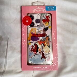 Disney Princess iPhone 15 Pro Max Case - Pink and Multicolor